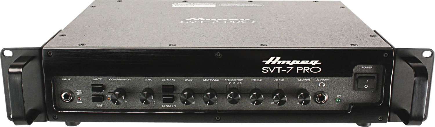 AMPEG PRO SVT-7PRO - гибридный басовый усилитель 'голова', 1000 Вт в магазине для музыкантов Рок-н-Ролл