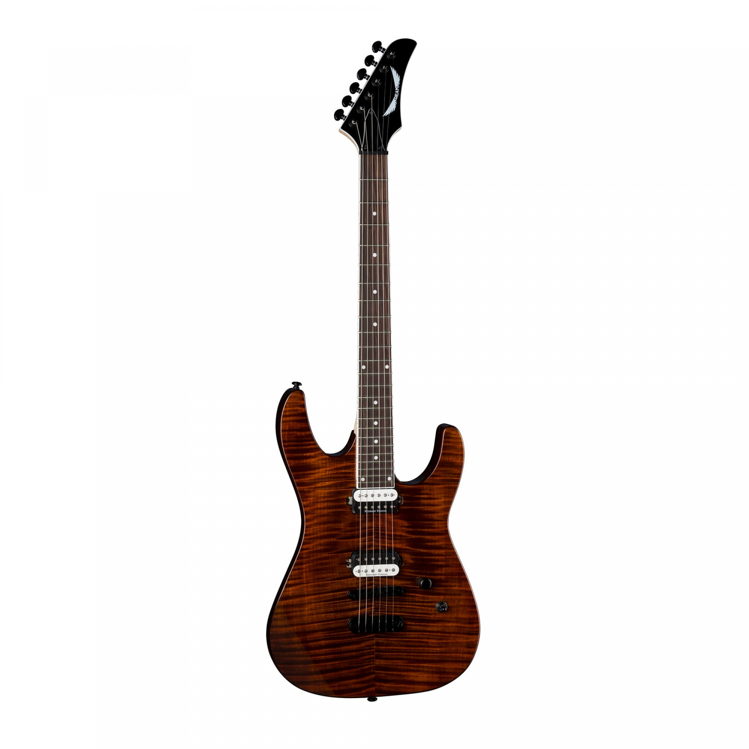 DEAN MD24 FM TGE - электрогитара,flame top, H+H, 24 лада,махагон,цвет:тигровый глаз в магазине для музыкантов Рок-н-Ролл