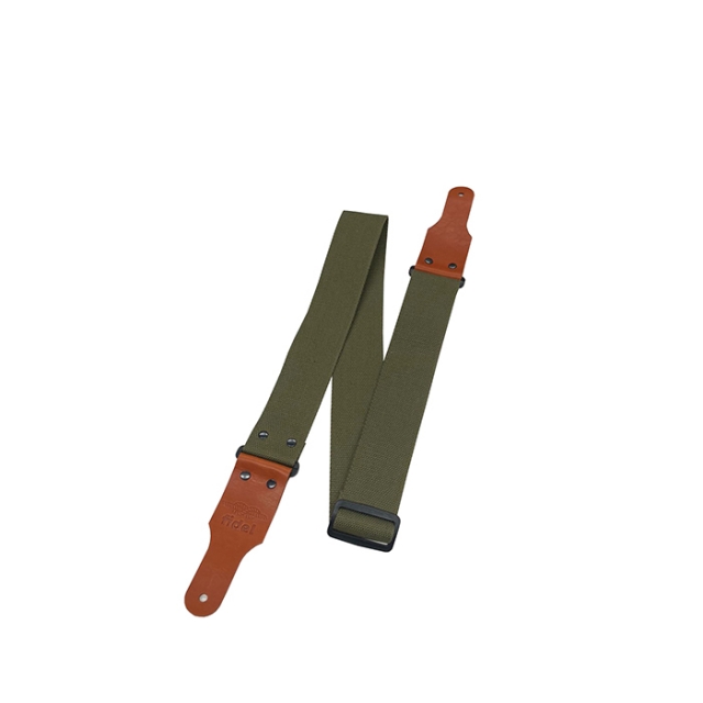 Fidel FL00051C Cotton - Ремень для гитары, хлопок, хаки в магазине для музыкантов Рок-н-Ролл