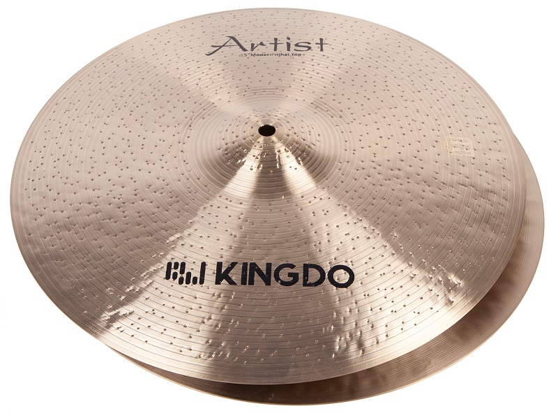 KINGDO 15" MODERN HI-HAT - комплект тарелок hi-hat, размер 15" в магазине для музыкантов Рок-н-Ролл