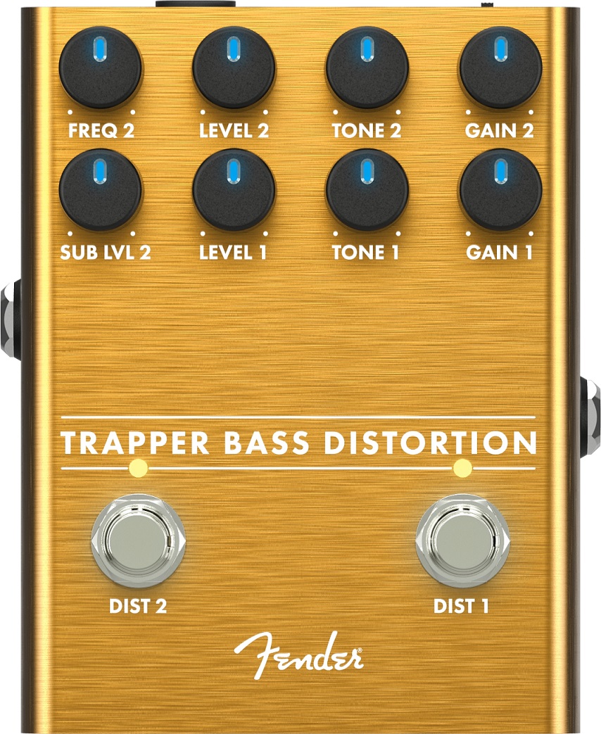 FENDER TRAPPER BASS DISTORTION - педаль дисторшн для бас-гитары в магазине для музыкантов Рок-н-Ролл