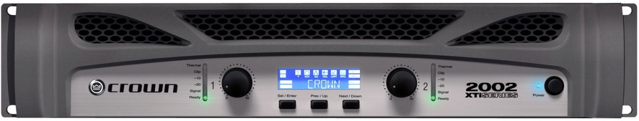 Crown XTi2002 - усилитель с DSP:2x1000W/2-ohm, 2x800W/4-ohm,2x475W/8-ohm.Мост:2000W/4-ohm,1600W/8-oh в магазине для музыкантов Рок-н-Ролл