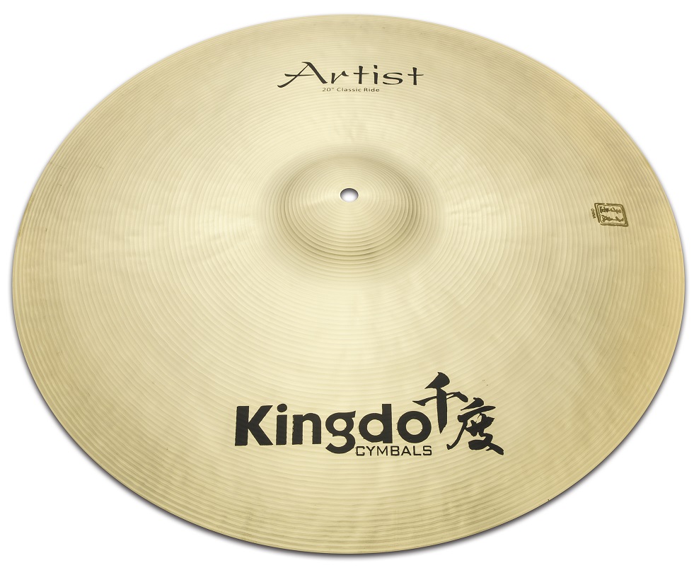KINGDO 20" ARTIST CLASSIC RIDE - Тарелка Ride 20", сплав B20, medium, ручная ковка полировка в магазине для музыкантов Рок-н-Ролл