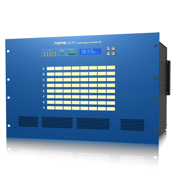 Midas DL351 - модульный стейдж-бокс без установленных карт, до 64 вх/64 вых, 8 слотов д/карт вх/вых, в магазине для музыкантов Рок-н-Ролл