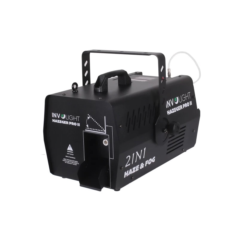Involight HAZEGER PRO II - генератор тумана и дыма 2в1, 900вт, DMX512 в магазине для музыкантов Рок-н-Ролл