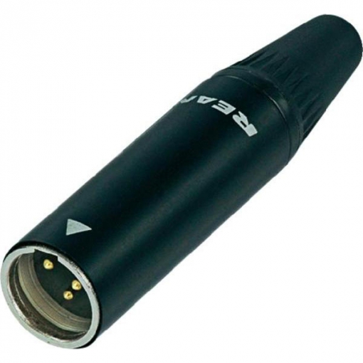 Neutrik RT3MC-B - кабельный разъем mini XLR male 3 контакта в магазине для музыкантов Рок-н-Ролл