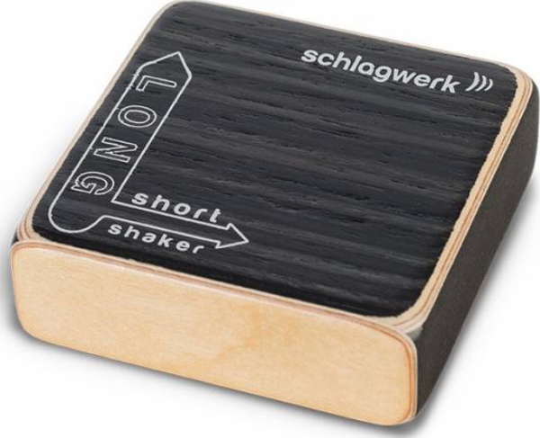SCHLAGWERK SK25 - Шейкер 'Longshort', многокамерная система, дерево в магазине для музыкантов Рок-н-Ролл