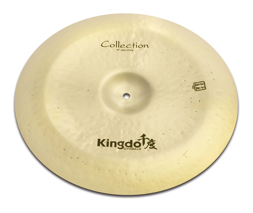 KINGDO 16" COLLECTION JAZZ CHINA - Тарелка China 16", сплав B20, Thin, ручная ковка в магазине для музыкантов Рок-н-Ролл
