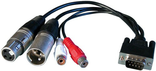 RME Digital BreakoutCable, AES/EBU & SPDIF - 9pole SubD на 2 x Cinch Digital, 2 x XLR Digital в магазине для музыкантов Рок-н-Ролл