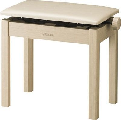 Yamaha BC-205WA - банкетка, регулируемая по уровню высоты, цвет белый ясень в магазине для музыкантов Рок-н-Ролл