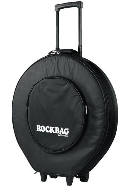 Rockbag RB22740B/PLUS - чехол для тарелок на колесах, серия Premium, подкладка 20мм, черный в магазине для музыкантов Рок-н-Ролл