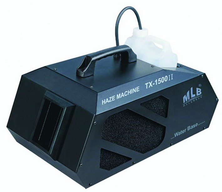 MLB TX-1500 II - Мощный хейзер для жидкостей на водной основе в магазине для музыкантов Рок-н-Ролл
