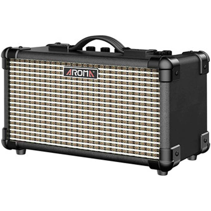AROMA TM-15 BK - Моделирующий гитарный комбо, 15 Вт, 2*3” (6Ом), 8 пресетов в магазине для музыкантов Рок-н-Ролл