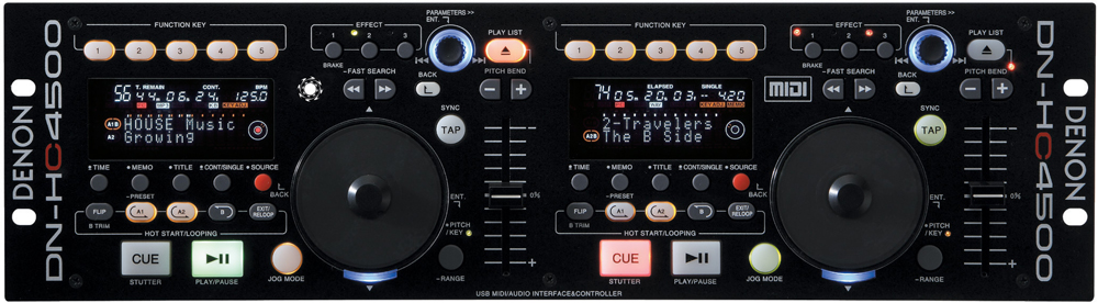 Denon DN-HC4500E2/USB MIDI - аудио контроллер, 19" в магазине для музыкантов Рок-н-Ролл