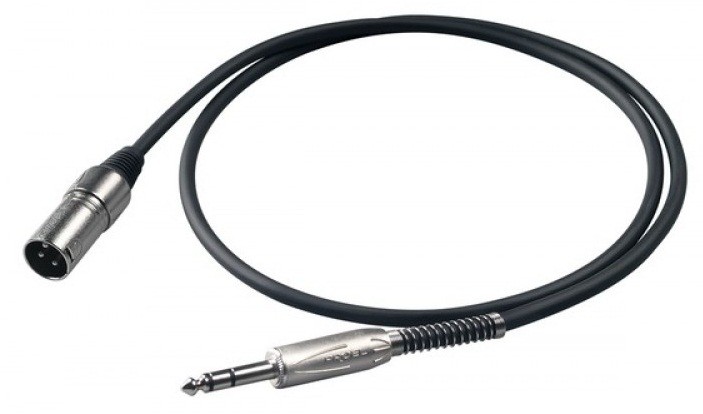 Proel BULK230LU5 - Микр. кабель, XLR папа <->Jack папа длина - 5 m в магазине для музыкантов Рок-н-Ролл
