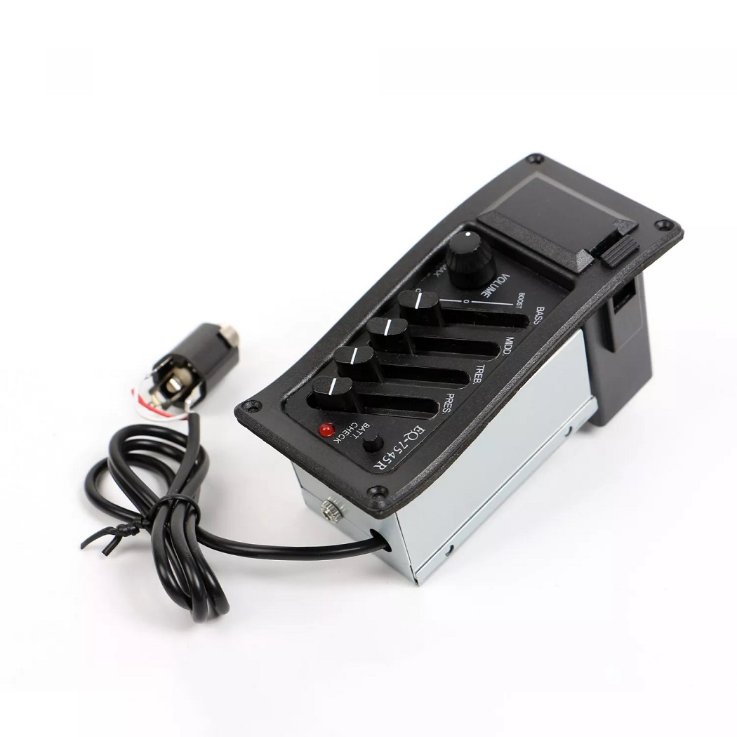 DEVISER EQ-A7545R - Звукосниматель для акустической гитары, 4-полосный эквалайзер в магазине для музыкантов Рок-н-Ролл