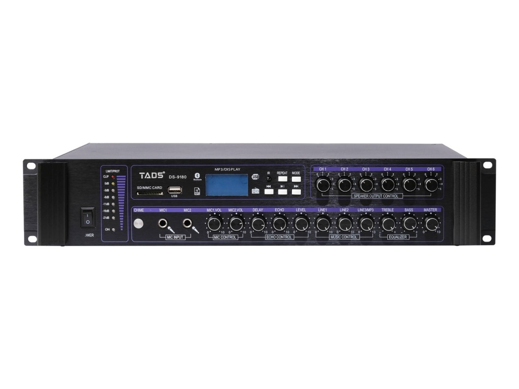 TADS DS-9180 - Усилитель мощности трансляционный, 180Вт в магазине для музыкантов Рок-н-Ролл