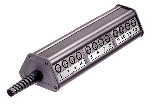 Neutrik NSB3B-20/4 - распред. коробка 20 XLR female входов, 4 XLR male выхода в магазине для музыкантов Рок-н-Ролл
