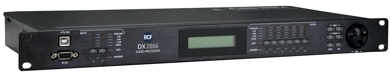 RCF DX 2006 - Цифровой контроллер акустических систем, в магазине для музыкантов Рок-н-Ролл