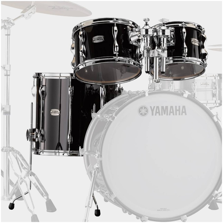 Yamaha RBP4F3 SOLID BLACK - Набор томов (14" - напольный, 10',12' - навесные) в магазине для музыкантов Рок-н-Ролл