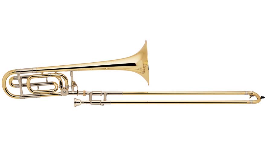 BACH 36B - Тромбон-тенор Bb/F, Stradivarius профессиональная модель, bore 525", с квартвентилем в магазине для музыкантов Рок-н-Ролл