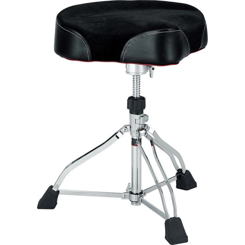 Tama HT530BC - стул для барабанщика 1ST CHAIR WIDE RIDER мото-седло (винтовой) с тканевым покрытием в магазине для музыкантов Рок-н-Ролл