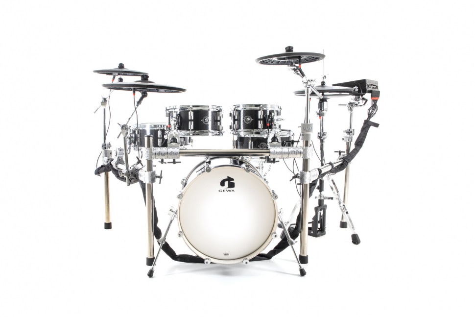 GEWA GD809555 G9Pro C5 - электронная уд. установка 18BD,10TT,12TT,14FT,14SD,14HH,2x14"CR,18RD карбон в магазине для музыкантов Рок-н-Ролл