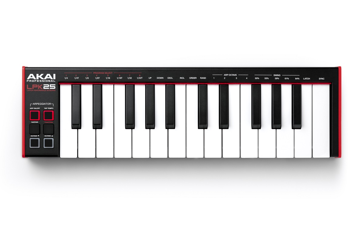 AKAI PRO LPK25MK2 - миди-клавиатура в магазине для музыкантов Рок-н-Ролл