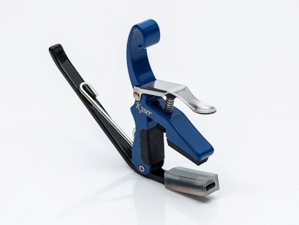 KYSER KLSCA - каподастр K-LEVER на 3 струны для акустической гитары. в магазине для музыкантов Рок-н-Ролл