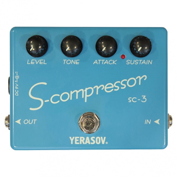 Yerasov SC-3 Compressor Sustainer - Педаль эффектов в магазине для музыкантов Рок-н-Ролл
