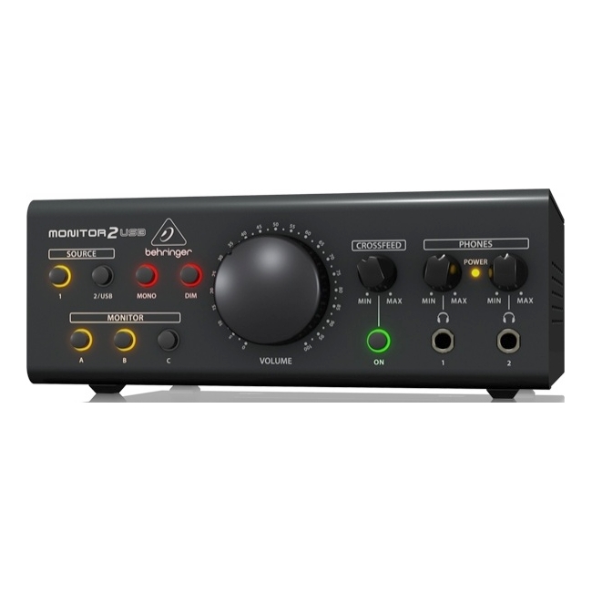 Behringer MONITOR2USB - мониторный контроллер, 3 выхода на мониторы в магазине для музыкантов Рок-н-Ролл