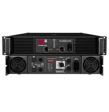 Audiocenter PRO4.0 2-канальный усилитель мощности. Класс H+ 2х400 Вт / 8Ом, 2х600 Вт / 4 Ом в магазине для музыкантов Рок-н-Ролл