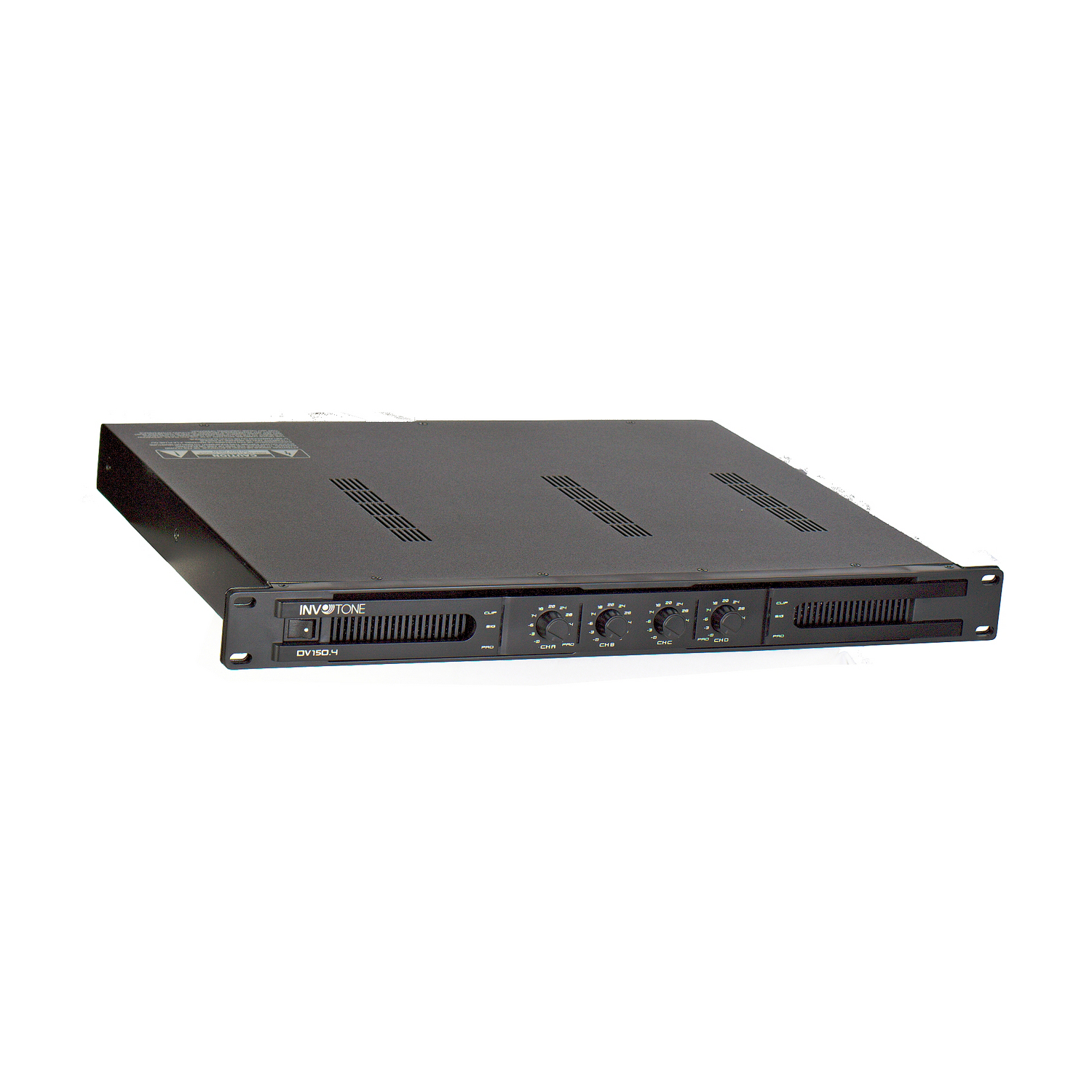 INVOTONE DV150.4 - четырехканальный усилитель мощности в магазине для музыкантов Рок-н-Ролл