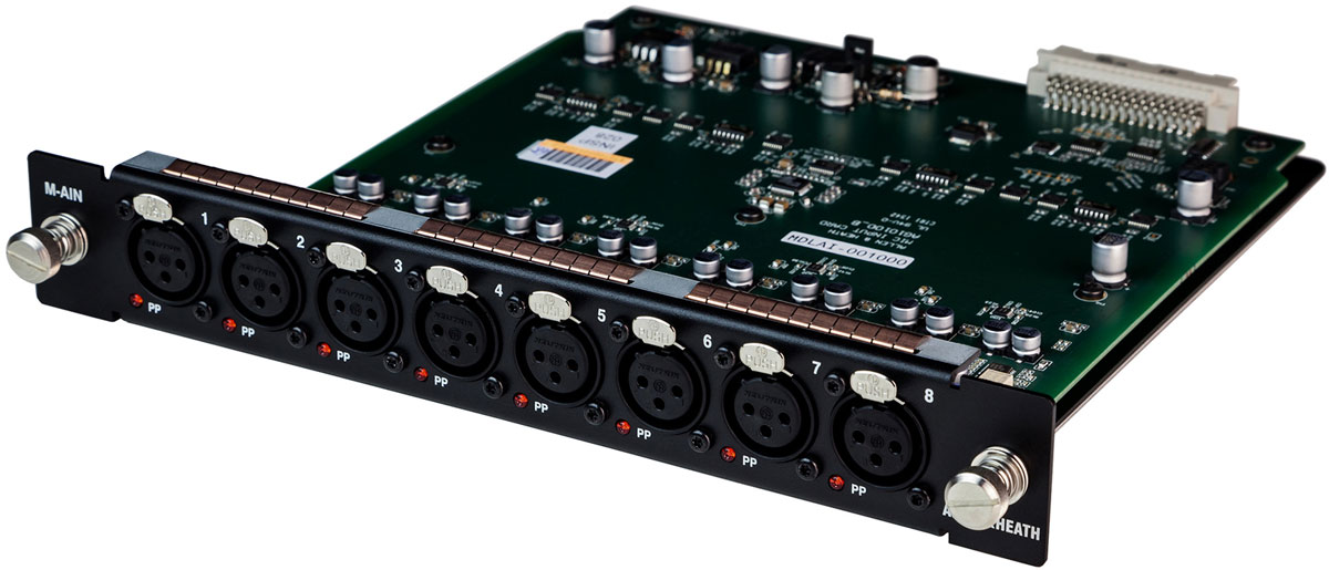 Allen&Heath M-DL-AIN-A - Модуль аналоговых входов в магазине для музыкантов Рок-н-Ролл