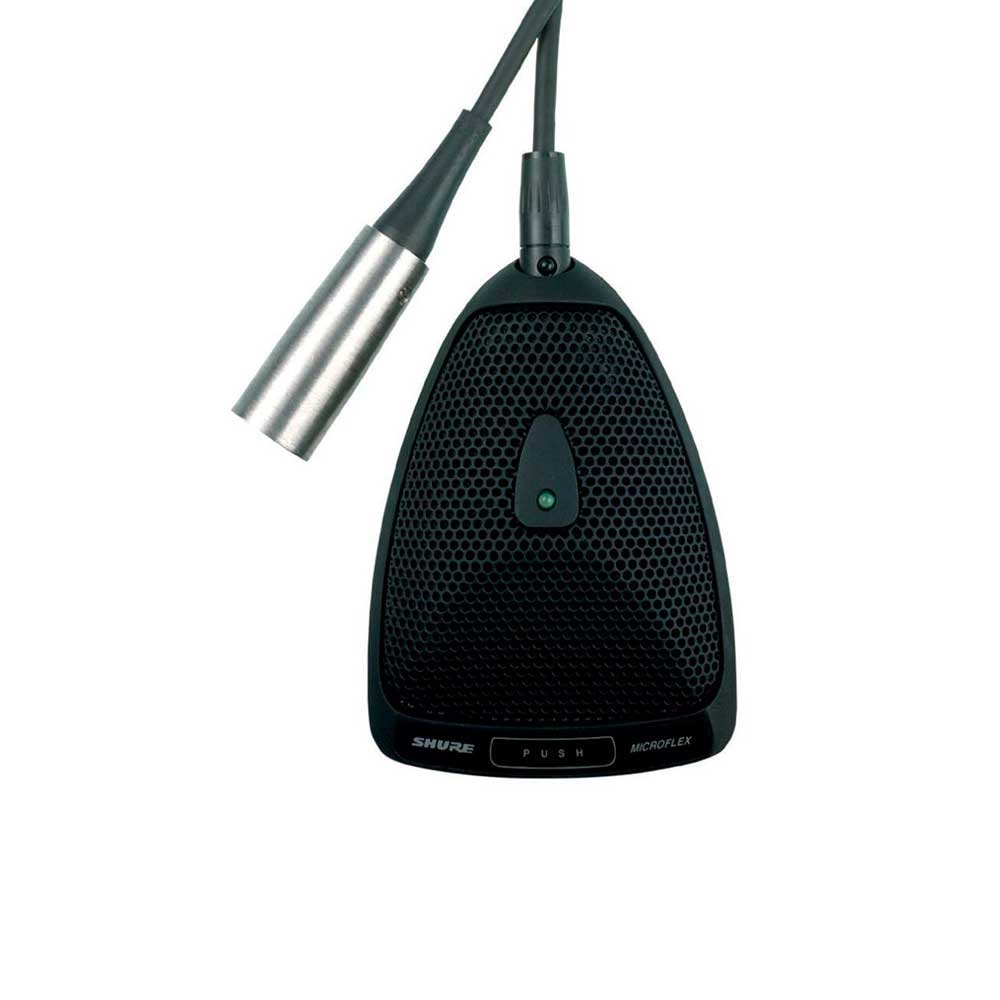 Shure MX393/O - плоский (поверхностный) конденсаторный всенапраленный микрофон с программируемым пер в магазине для музыкантов Рок-н-Ролл