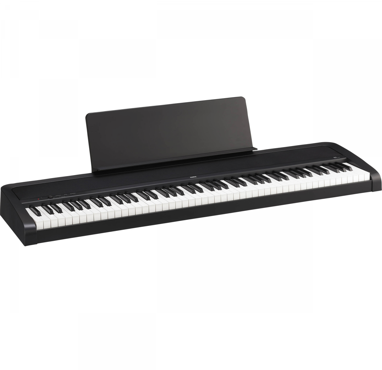 KORG B2+ BLACK - цифровое пианино, взвешенная клавиатура, 12 тембров, педаль и адаптер питания в магазине для музыкантов Рок-н-Ролл
