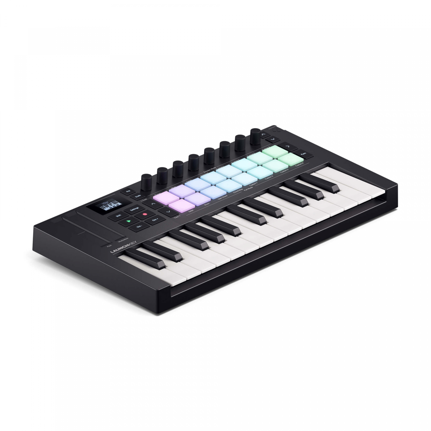 NOVATION Launchkey Mini 25 MK4 - миди-клавиатура, 25 миниклавиш в магазине для музыкантов Рок-н-Ролл
