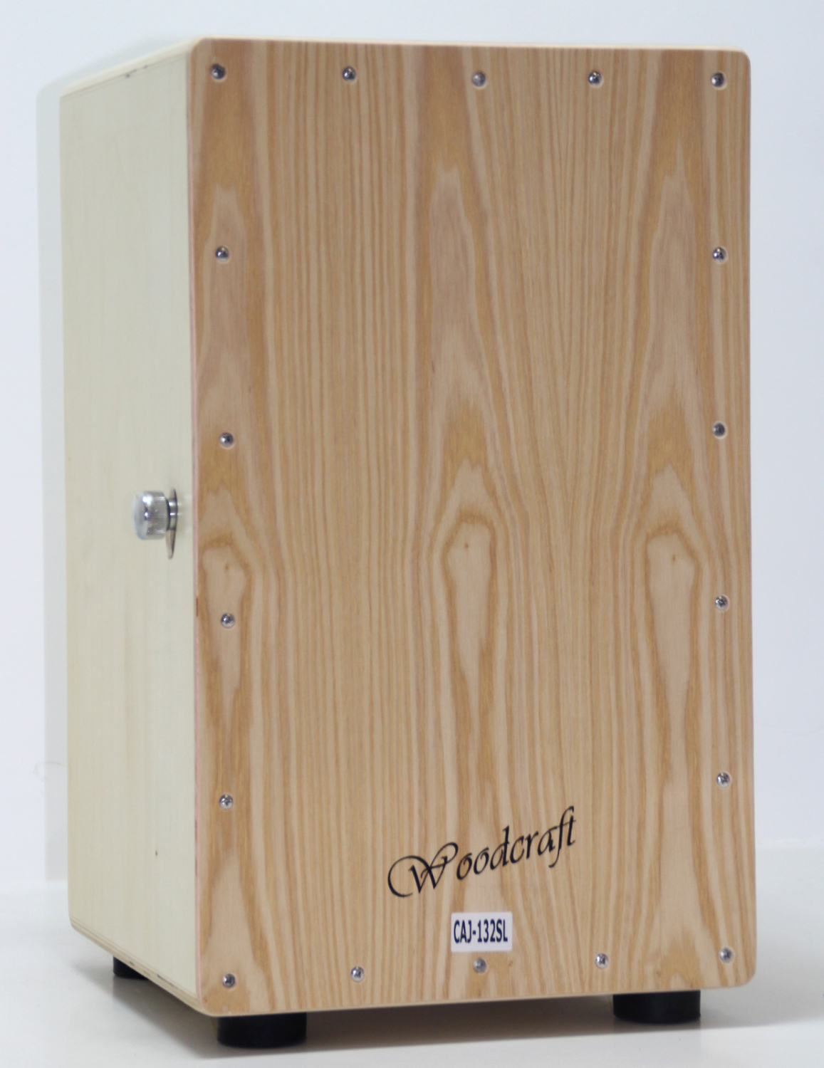 Woodcraft CAJ-132SL - Кахон средний с пружинами и регулировкой прижима,  передняя панель - Ясень в магазине для музыкантов Рок-н-Ролл