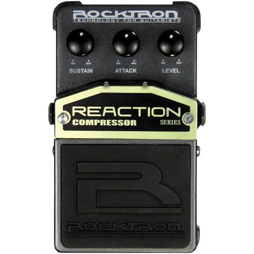 Rocktron Reaction Compressor - Педаль эффектов КОМПРЕССОР в магазине для музыкантов Рок-н-Ролл