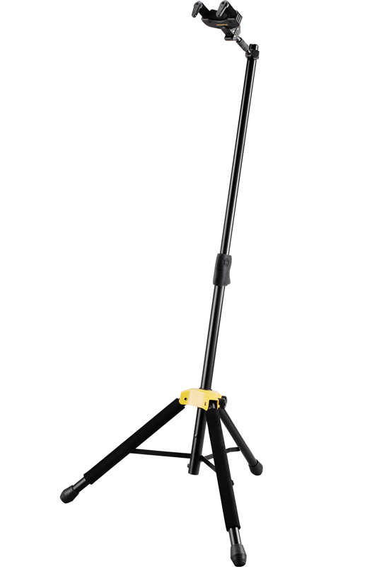 Hercules GS415B Plus - Стойка для гитары с автозахватом в магазине для музыкантов Рок-н-Ролл