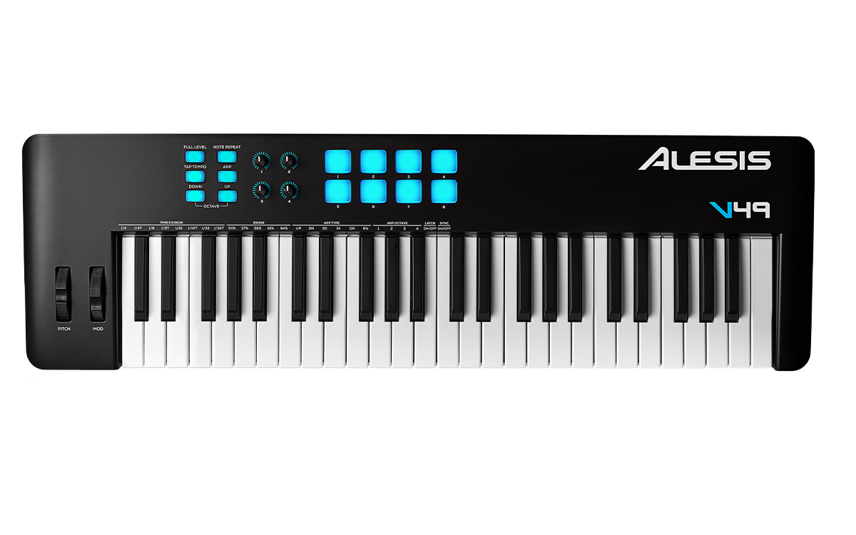 ALESIS V49MKII - миди клавиатура 49 клавиш в магазине для музыкантов Рок-н-Ролл