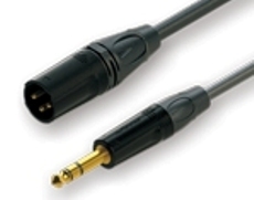 ROXTONE GMXJ260/5 - Кабель микрофонный, D 6,5мм, XLR male - stereo Jack 6,3мм., 5м в магазине для музыкантов Рок-н-Ролл