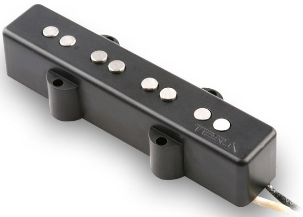 Tesla OPUS-JB2/BK/BR Bridge - Звукосниматель для 4-струнной бас-гитары, чёрный в магазине для музыкантов Рок-н-Ролл