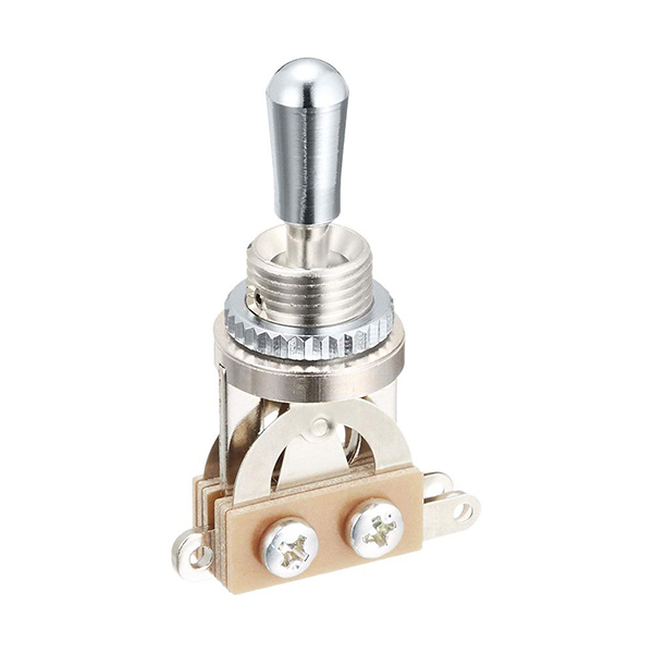 Hosco H-YM-T20-C - 3-х позиционный переключатель LP syle, хромовый наконечник в магазине для музыкантов Рок-н-Ролл