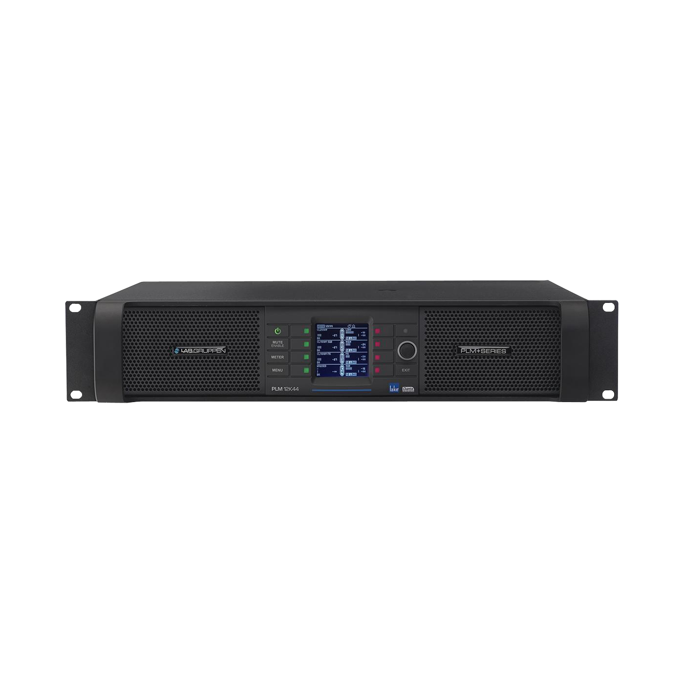 Lab.gruppen PLM 12K44 BP - усилитель с DSP, 4 вх.4 вых. мощность 3000Вт/2Ом, 3000Вт/4Ом, 1900Вт/8Ом в магазине для музыкантов Рок-н-Ролл
