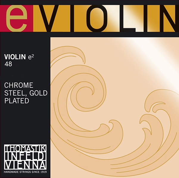 Thomastik 48 E-Violin - Отдельная струна E/Ми для скрипки размером 4/4, среднее натяжение в магазине для музыкантов Рок-н-Ролл