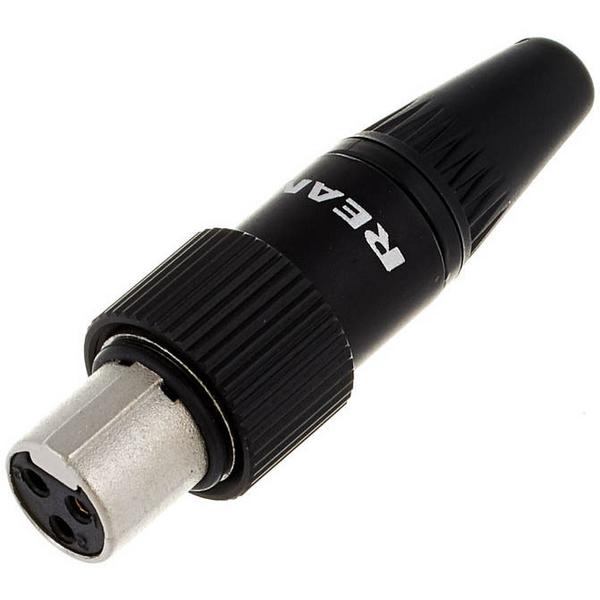 Neutrik RT3FCT-B - кабельный разъем mini XLR female 3 контакта,винтовой замок в магазине для музыкантов Рок-н-Ролл