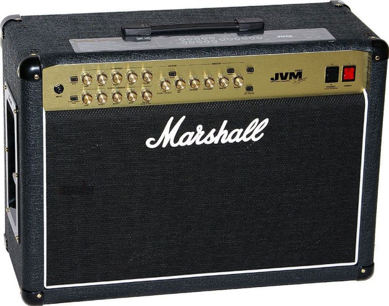 MARSHALL JVM 205C 50 WATT ALL VALVE 2 CHANNEL COMBO - гитарный усилитель, комбо, 50 Ватт в магазине для музыкантов Рок-н-Ролл