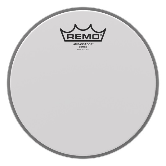 Remo BA-0108-00 8'' Ambassador Coated - пластик в магазине для музыкантов Рок-н-Ролл