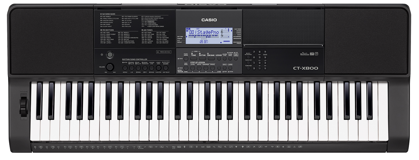 Casio CT-X800 - синтезатор, 61 клавиша в магазине для музыкантов Рок-н-Ролл